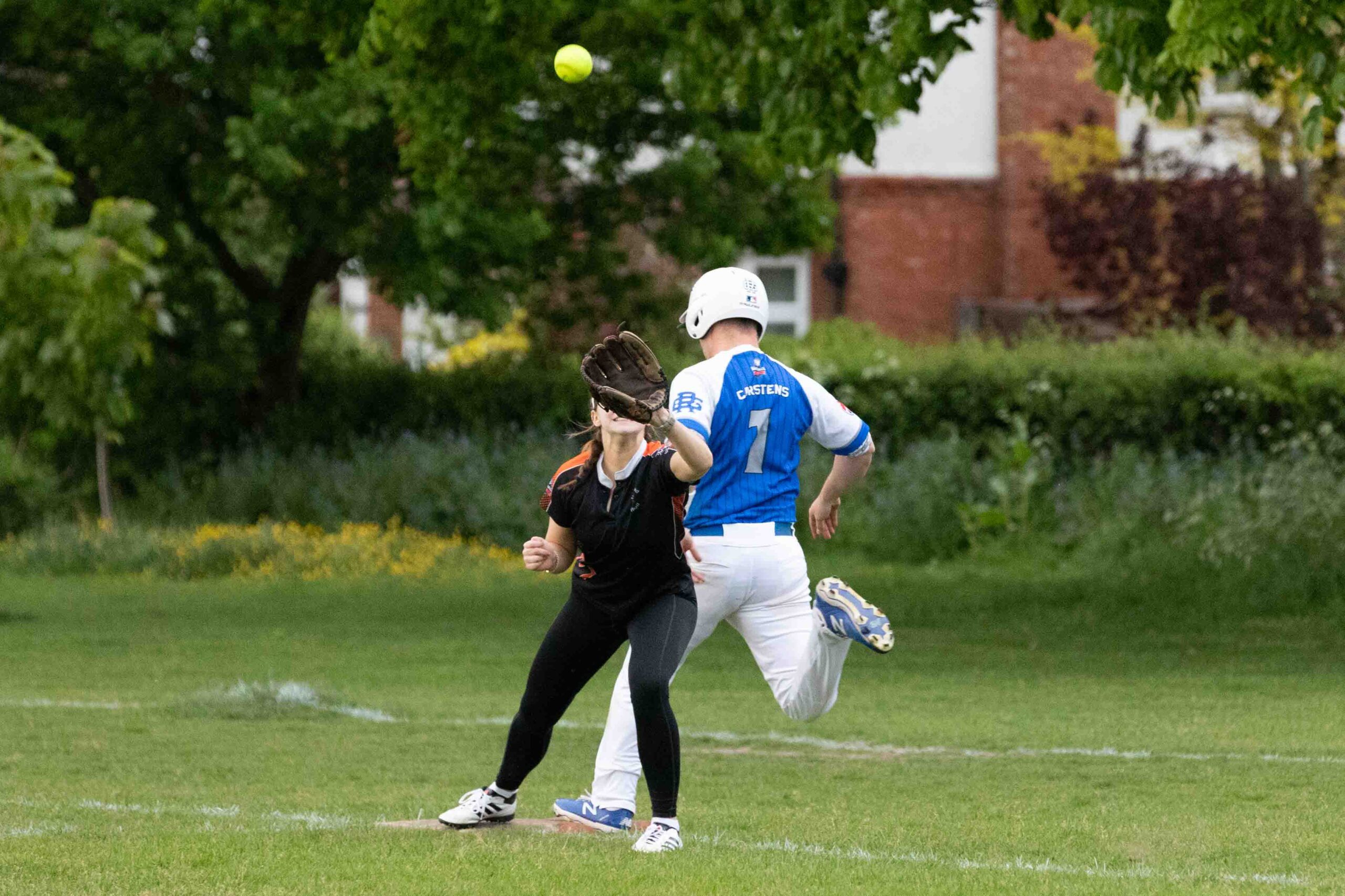 Out at First